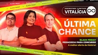 Black Vitalícia - Assinatura Ilimitada: Sua Última Oportunidade | Pedagogia para Concurso